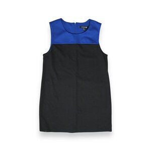 Forever 21 Sleeveless Color Block Mini Shift Sheath Dress Size L